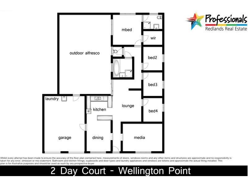 2 Day Court, Wellington Point QLD 4160 Floorplan