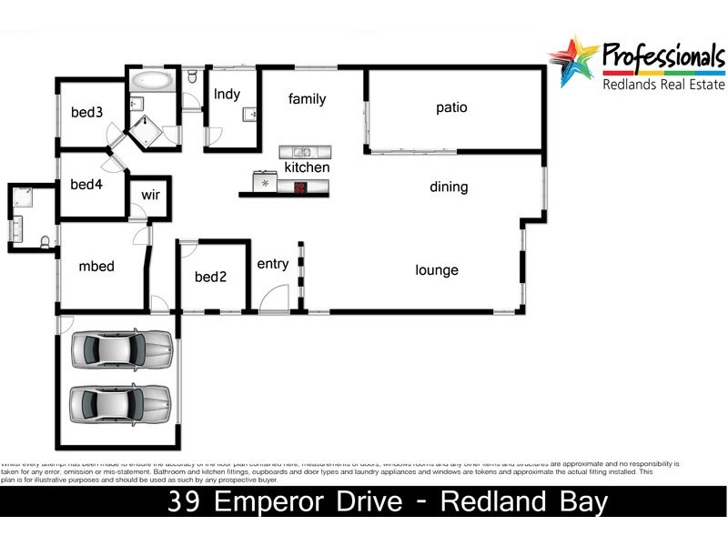 39 Emperor Drive, Redland Bay QLD 4165 Floorplan