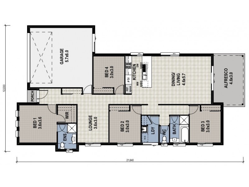Lot 73 Sorrento Drive, Bargara QLD 4670 Floorplan