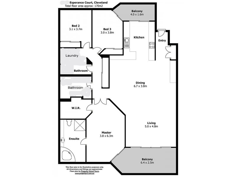 14/12 Esperance Court, Raby Bay QLD 4163 Floorplan