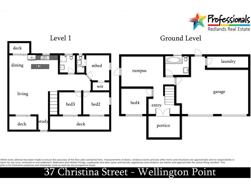 37 Christina Street, Wellington Point QLD 4160 Floorplan
