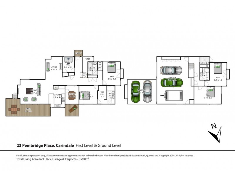 23 Pembridge Place, Carindale QLD 4152 Floorplan