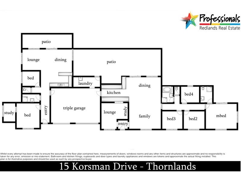 15 Korsman Drive, Thornlands QLD 4164 Floorplan