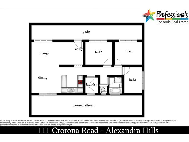 111 Crotona Road East, Alexandra Hills QLD 4161 Floorplan