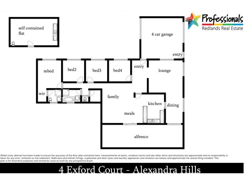 4 Exford Court, Alexandra Hills QLD 4161 Floorplan