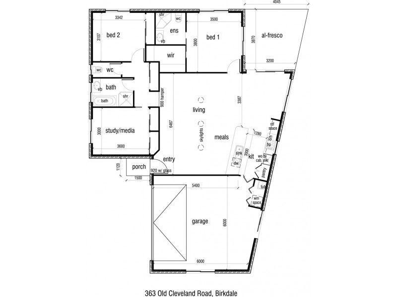 363 Old Cleveland Road, Birkdale QLD 4159 Floorplan