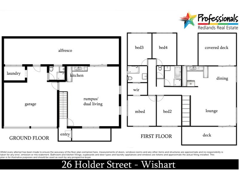 26 Holder Street, Wishart QLD 4122 Floorplan