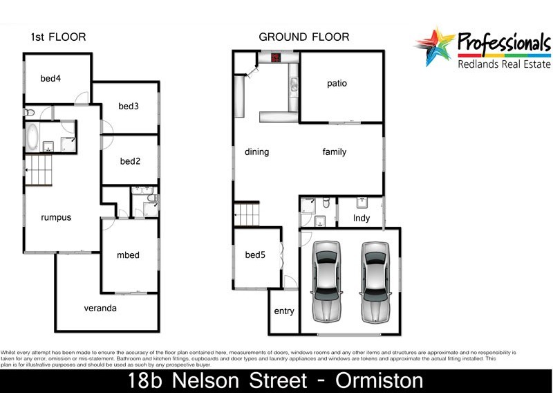 3/18A Nelson Street, Ormiston QLD 4160 Floorplan