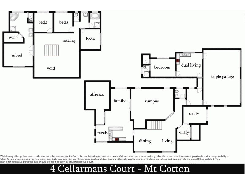 4 Cellarmans Court, Mount Cotton QLD 4165 Floorplan