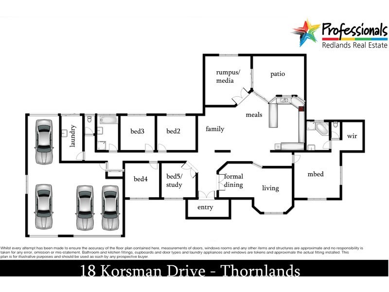 18 Korsman Drive, Thornlands QLD 4164 Floorplan