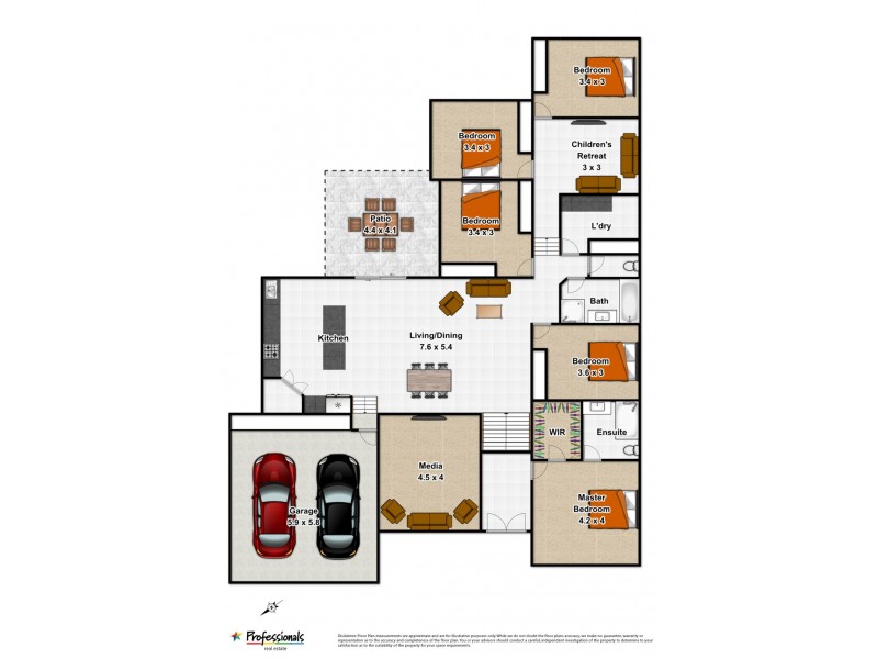 15 Cypress Street, Redland Bay QLD 4165 Floorplan