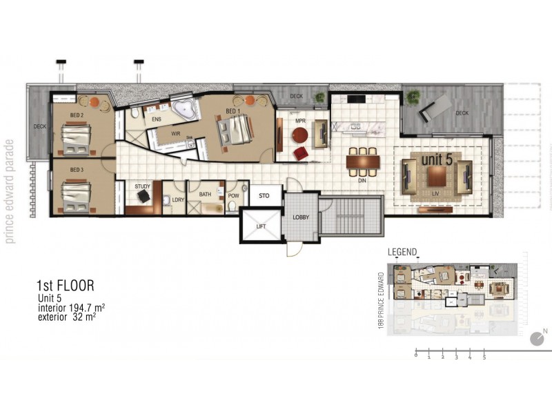 4/188 Prince Edward Parade, Scarborough QLD 4020 Floorplan
