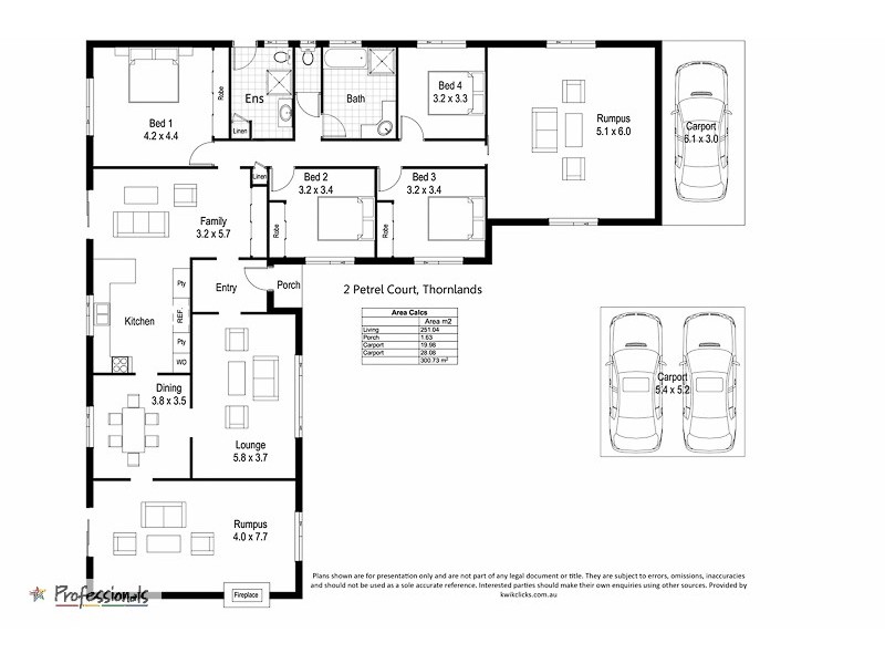2 Petrel Court, Thornlands QLD 4164 Floorplan