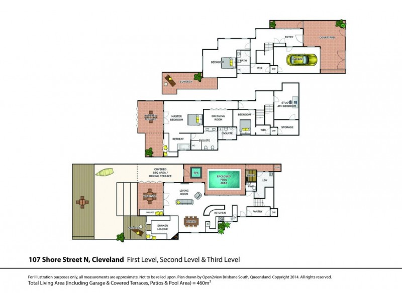 107 Shore Street North, Cleveland QLD 4163 Floorplan