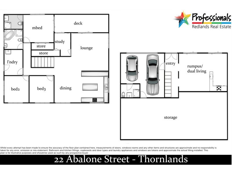 22 Abalone Crescent, Thornlands QLD 4164 Floorplan