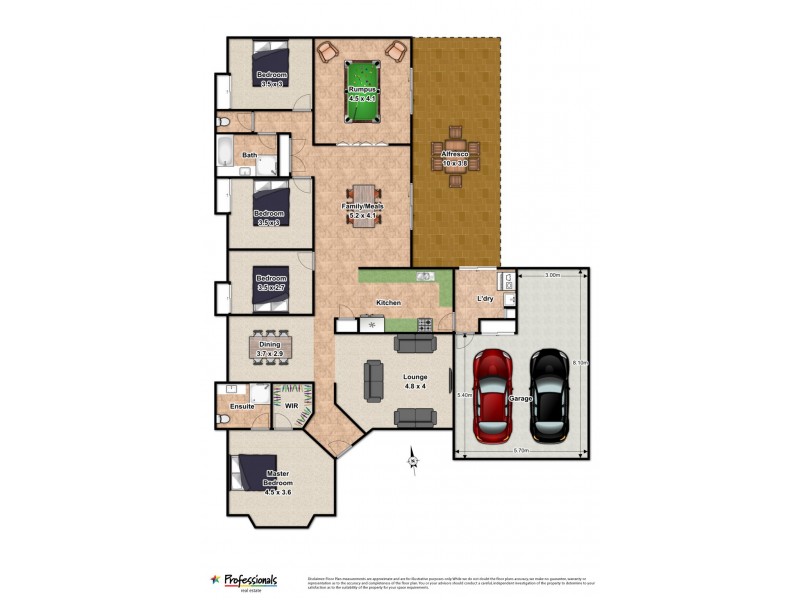 5 Pleasant Court, Cleveland QLD 4163 Floorplan