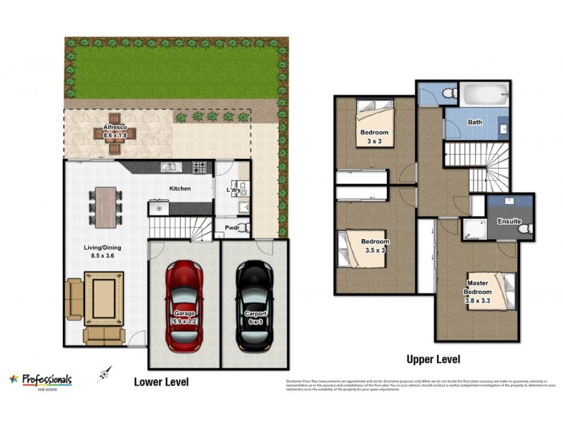 3/15 Drayton Terrace, Wynnum QLD 4178 Floorplan