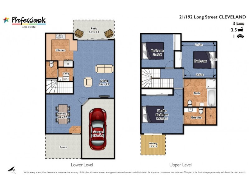 21/192-202 Long St, Cleveland QLD 4163 Floorplan