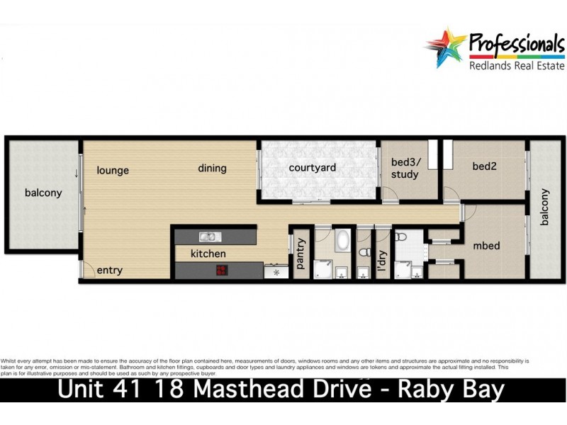 41/20 Masthead Drive, Raby Bay QLD 4163 Floorplan