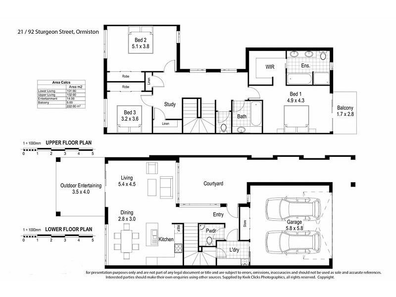 21/92-94 Sturgeon Street, Ormiston QLD 4160 Floorplan