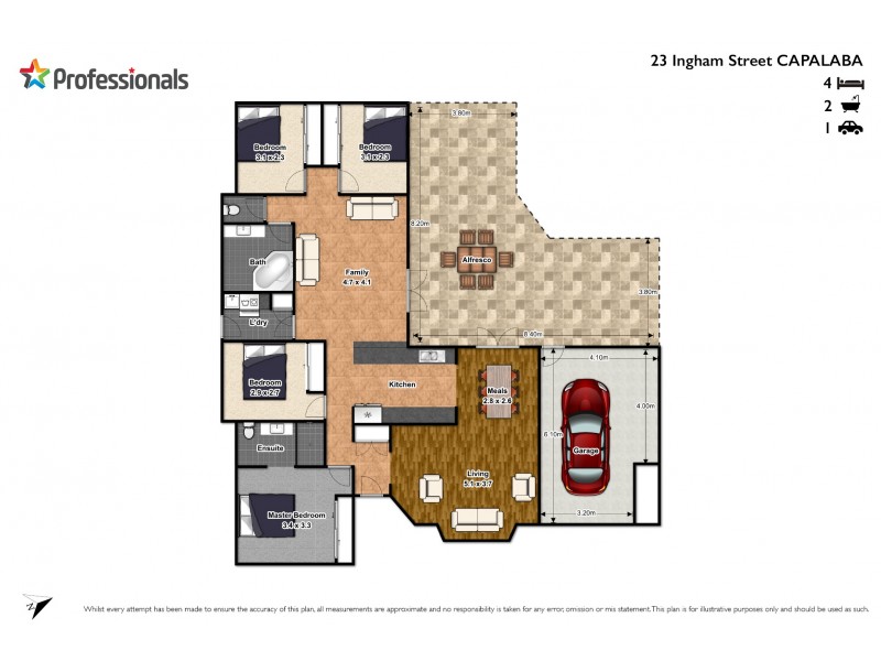 23 Ingham Street, Capalaba QLD 4157 Floorplan