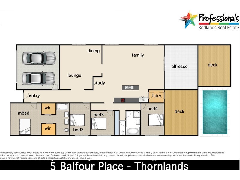 5 Balfour Place, Thornlands QLD 4164 Floorplan