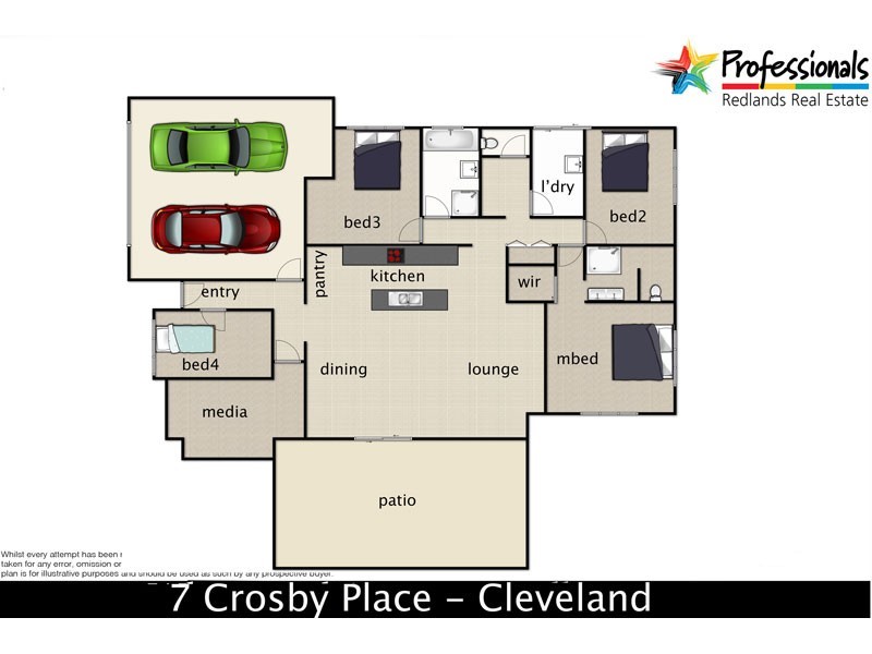 7 Crosby Place, Cleveland QLD 4163 Floorplan