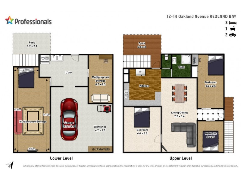 12 Oakland Avenue, Redland Bay QLD 4165 Floorplan