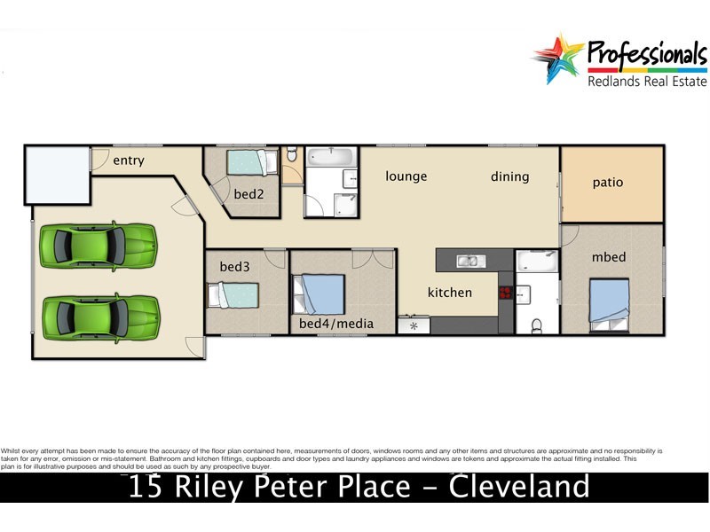 15 Riley Peter Place, Cleveland QLD 4163 Floorplan
