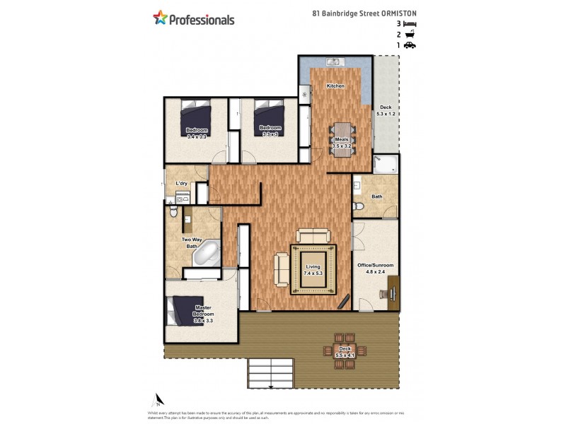 10 Carefree Street, Coochiemudlo Island QLD 4184 Floorplan