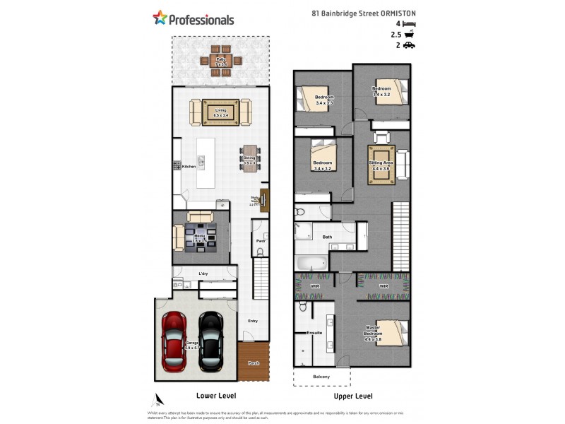 81 Bainbridge Street, Ormiston QLD 4160 Floorplan