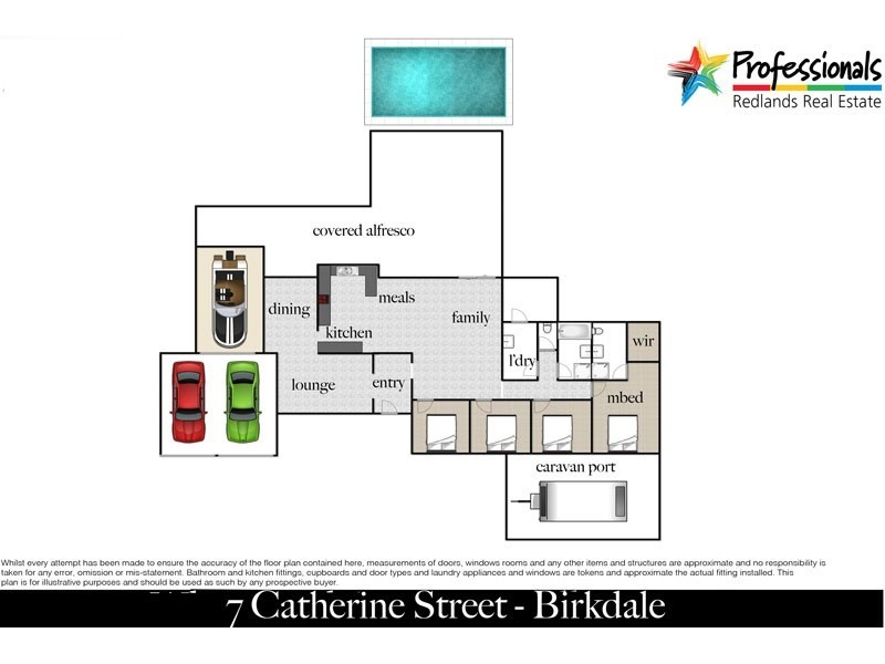 7 Catherine Street, Birkdale QLD 4159 Floorplan