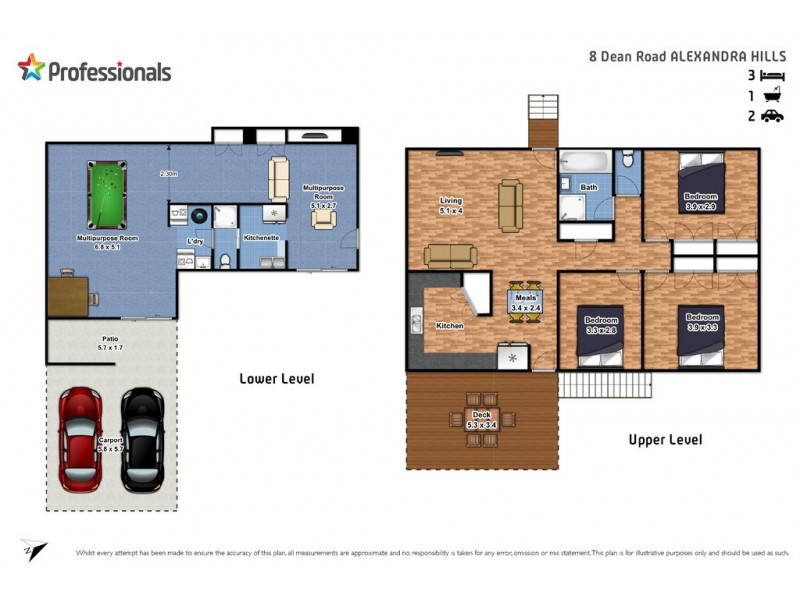 8 Dean Road, Alexandra Hills QLD 4161 Floorplan