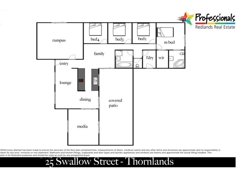 25 Swallow Street, Thornlands QLD 4164 Floorplan