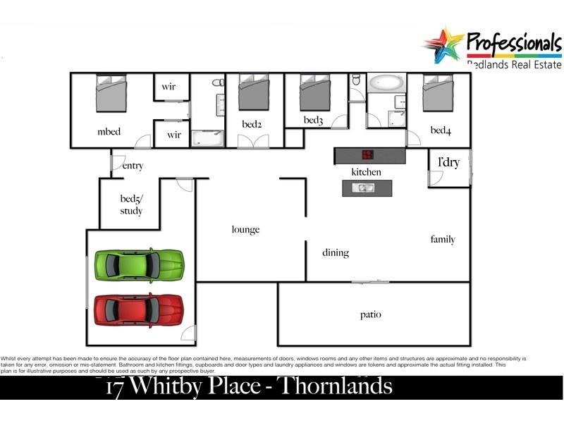 17 Whitby Place, Thornlands QLD 4164 Floorplan
