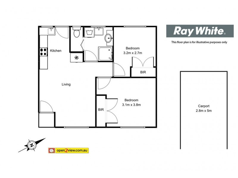 1/5-7 Matthew Parade, Batehaven NSW 2536 Floorplan