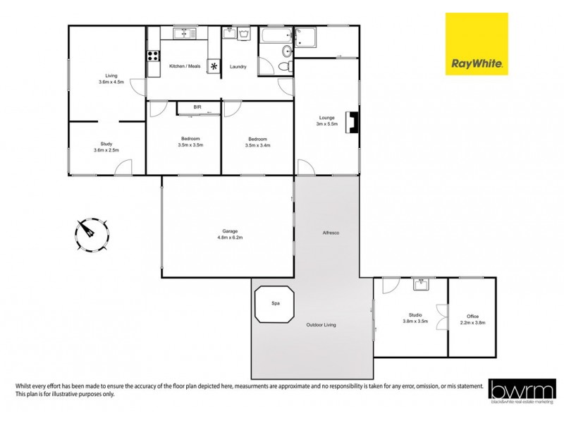 16 Foam Street, Surfside NSW 2536 Floorplan