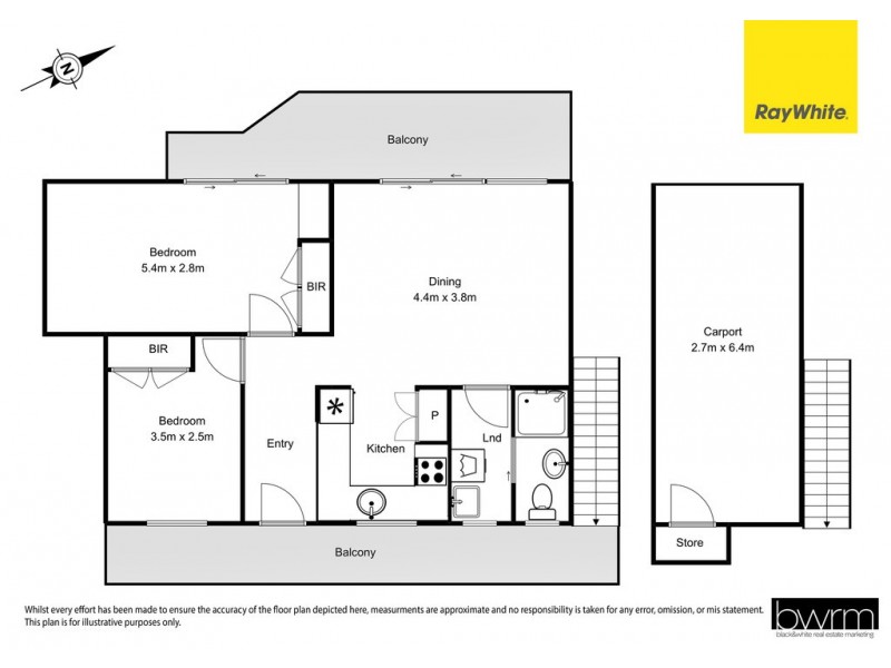 14/2-6 Matthew Parade, Batehaven NSW 2536 Floorplan