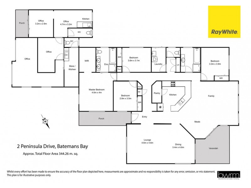 2 Peninsula Drive, North Batemans Bay NSW 2536 Floorplan