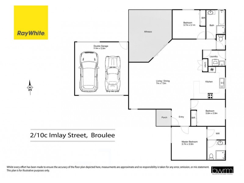 2/10C Imlay Street, Broulee NSW 2537 Floorplan