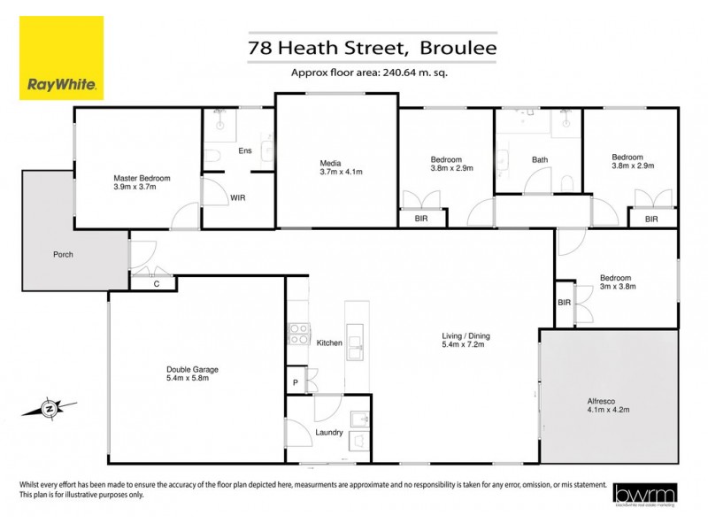78 Heath Street, Broulee NSW 2537 Floorplan