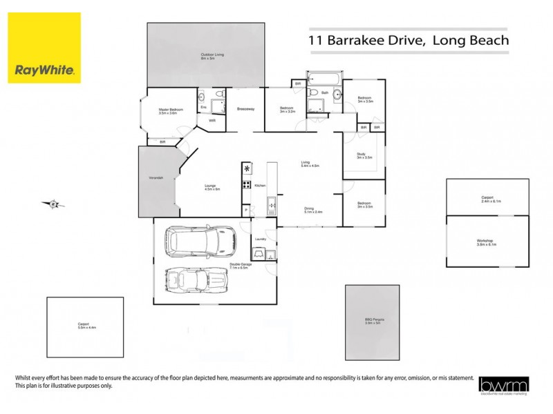 11 Barrakee Drive, Long Beach NSW 2536