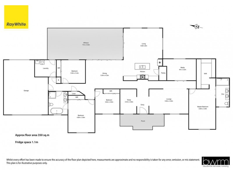 12 Nicholas Grove, Rosedale NSW 2536 Floorplan