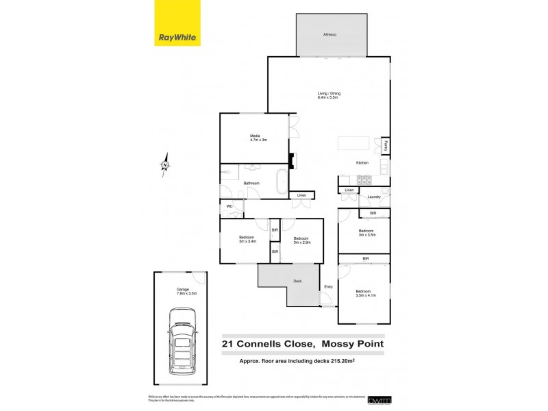 21 Connells Close, Mossy Point NSW 2537 Floorplan
