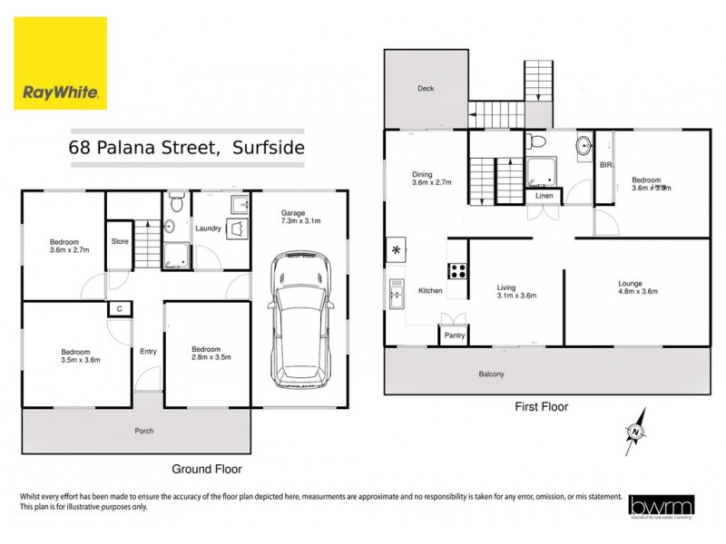 68 Palana Street, Surfside NSW 2536 Floorplan