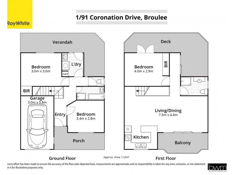1/91 Coronation Drive, Broulee NSW 2537 Floorplan