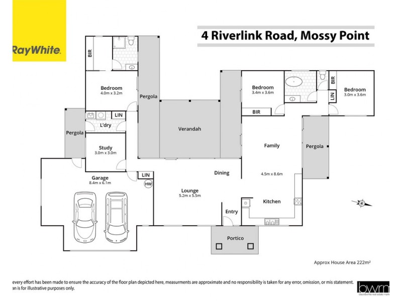 4 River Link Road, Mossy Point NSW 2537 Floorplan
