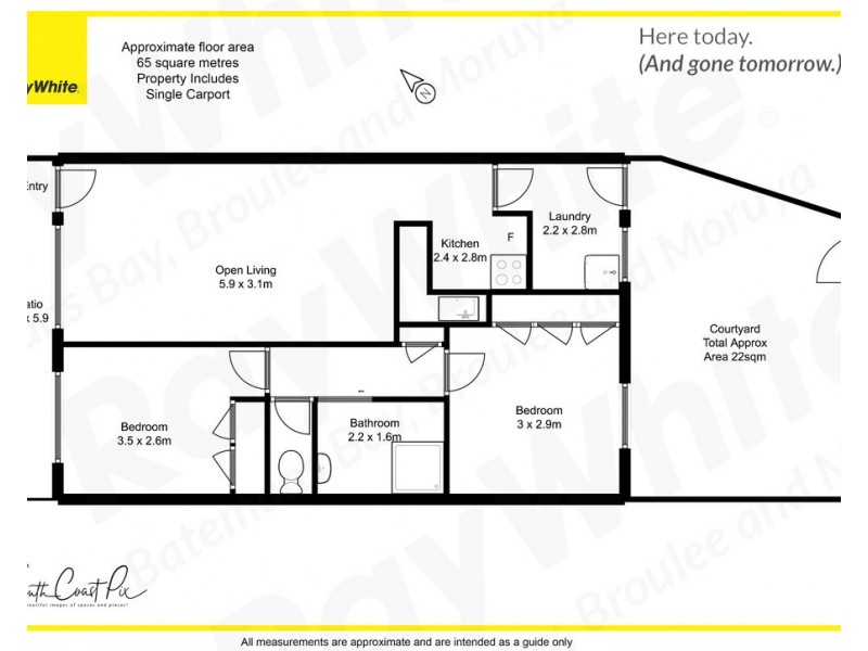 2/1 Drinnan Close, Surf Beach NSW 2536 Floorplan