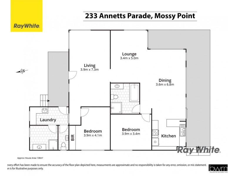 233 Annetts Parade, Mossy Point NSW 2537 Floorplan