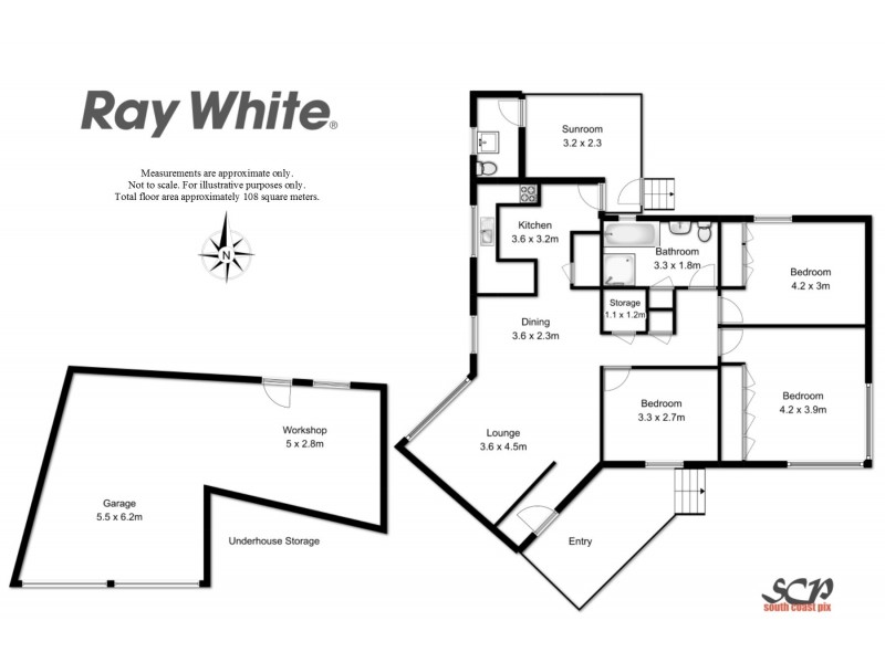 1 Nioka Avenue, Malua Bay NSW 2536 Floorplan